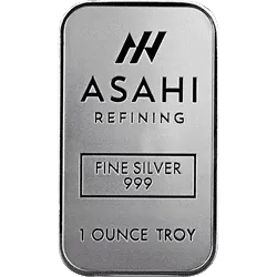1 oz Silver Bar Asahi