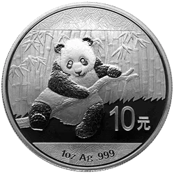 Chinese Silver Panda (Varied Years)