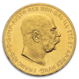 100 Corona Austrian Gold Coin (Varied Year)