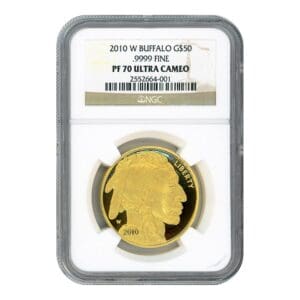 1 oz American Gold Buffalo - Ultra Cameo Proof 70 - NCG (Varied Year)