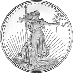 2018 - Silver American Eagle Roll of 20 Coins (BU)