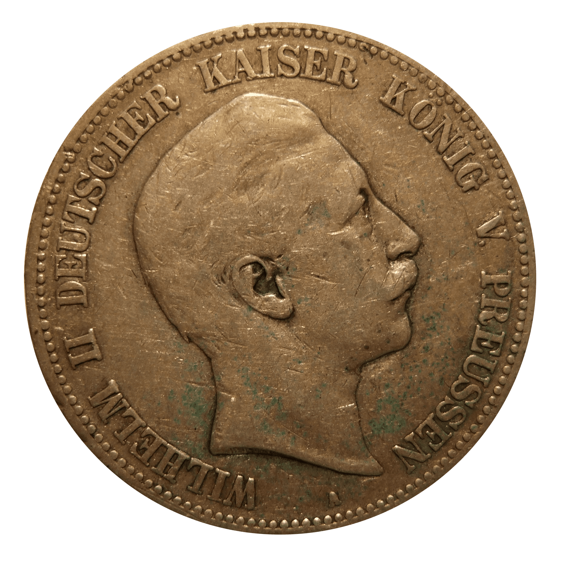 20 Mark Wilhelm II Gold