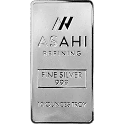 10 oz Silver Bar - Asahi