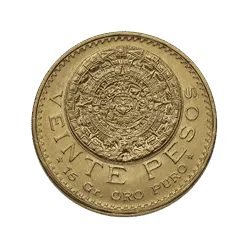 20 Peso Mexican Gold Coin - Varied Year