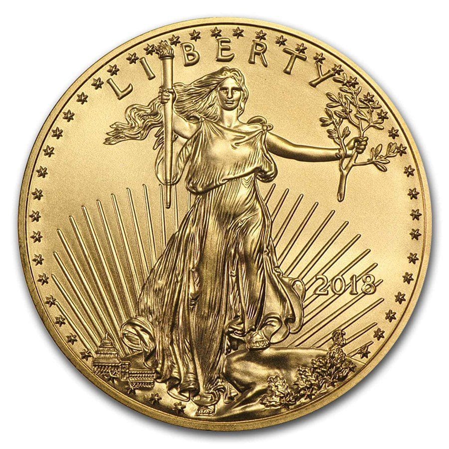 1 oz Gold American Eagles - BU (Varied Year)