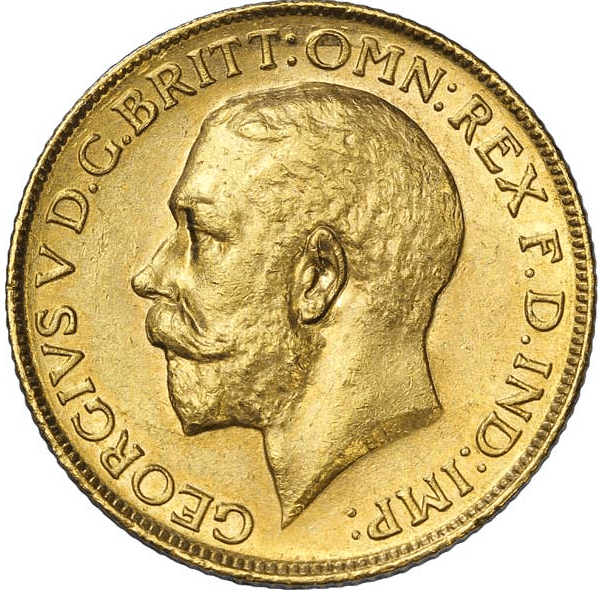 Great Britain Gold Sovereign  - King George V or VI