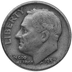 90% Silver Coins - Dimes - $250 Face Value