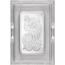 10 oz Platinum Bar PAMP - With Assay