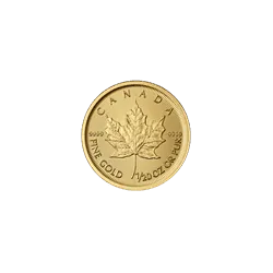 1/20 oz Canadian Gold Maple Leaf (Varied Year)