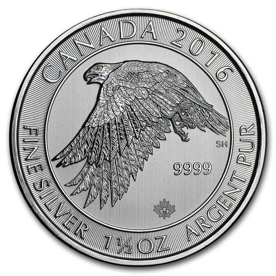 2016 1.5 oz Silver Falcon