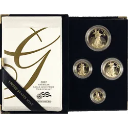 American Gold Eagle 4-Piece Proof Coin Set
