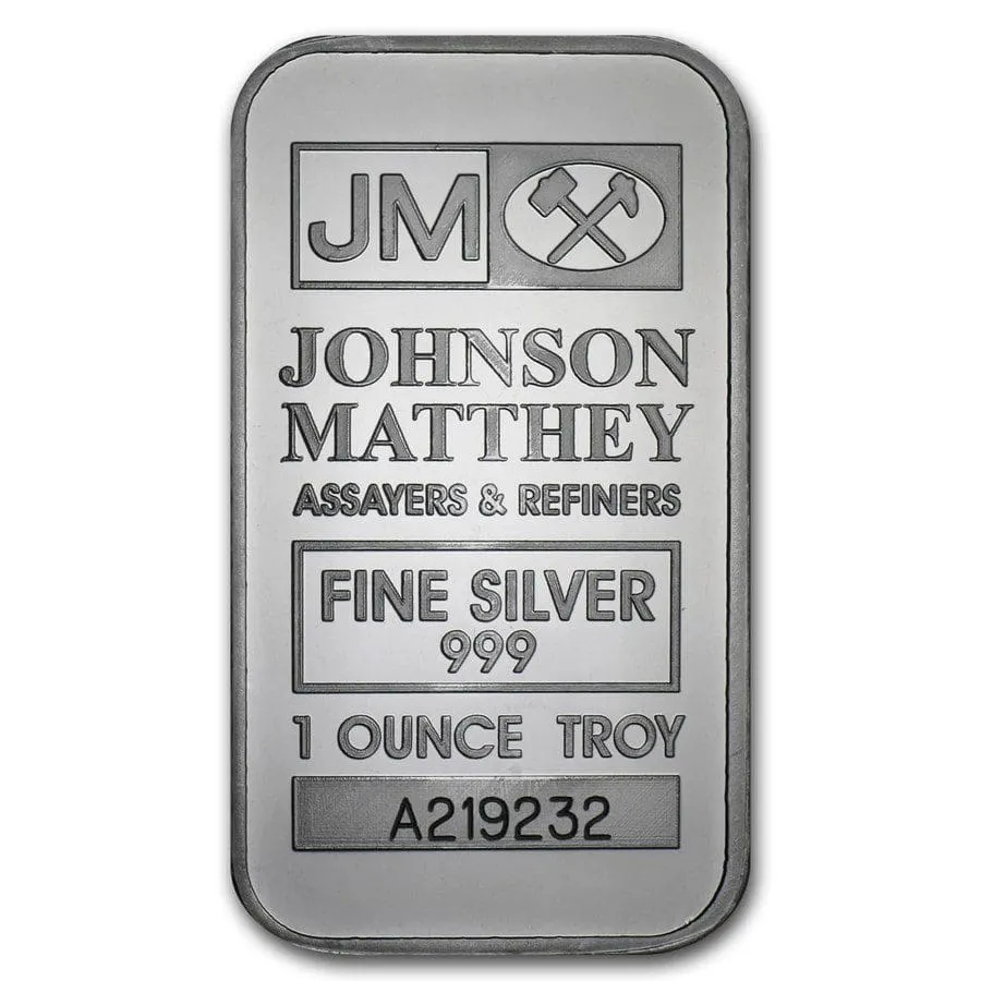 Vintage Johnson Matthey 1 oz Gold .9999 Fine Bar Sealed
