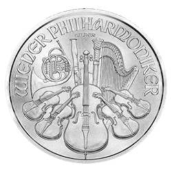 1 oz Austrian Silver Philharmonic (Varied Year)