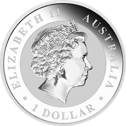 1 oz Australian Silver Kookaburra (varied year)