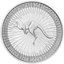 1 oz Australian Silver Kangaroo (Varied Year)