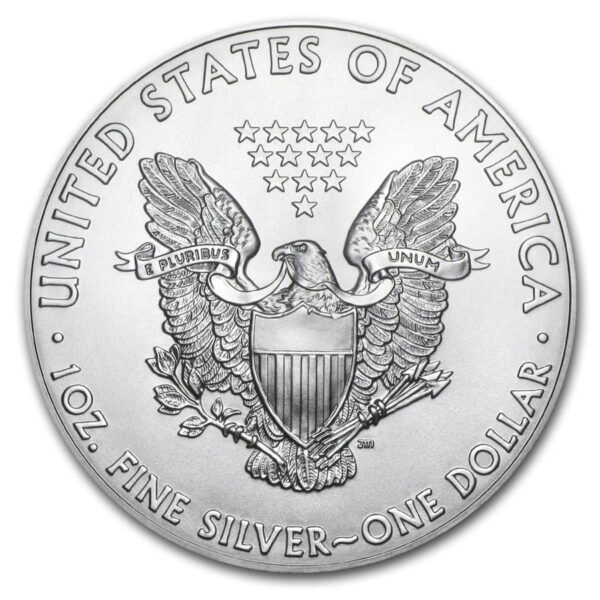Silver American Eagles 1 oz BU (Random Year) - Image 2