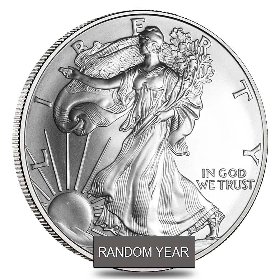 Buy Silver American Eagles 1 oz BU (Random Year) Guidance Corporation
