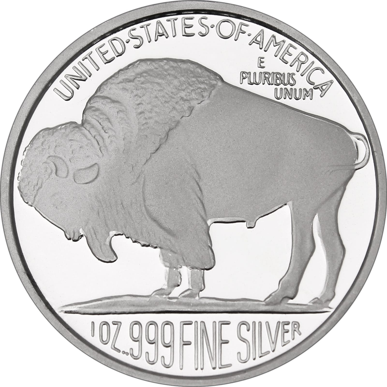 1 ounce Silver Buffalo Silvertowne 0.999 pure Free shipping 