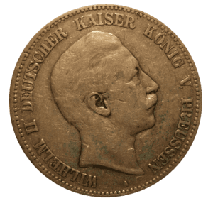 20 Mark Wilhelm II Gold