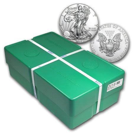 Silver Eagles Mint Sealed Box