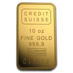 Credit Suisse Gold Bars