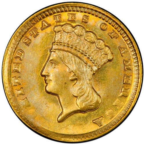 $1 Indian Princess - Type 2