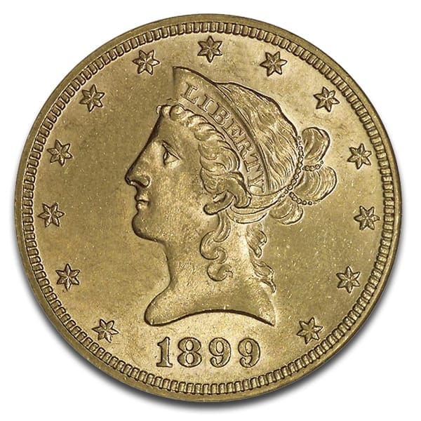 $10 Liberty 1866-1908