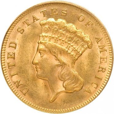 $3 Indian Princess - 1854-1889