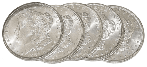 morgan-roll Morgan Dollars