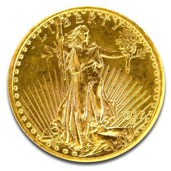 $20 St. Gaudens