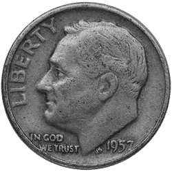 90% Silver Coins - Dimes - $1000 Face Value