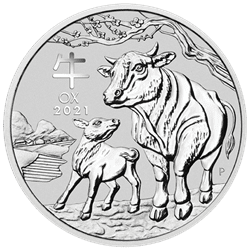 2021 Kilo Perth Mint Silver Ox