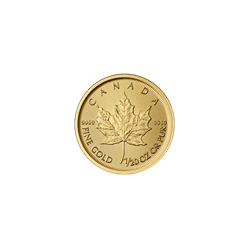 1/20 oz Canadian Gold Maple Leaf (Varied Year)