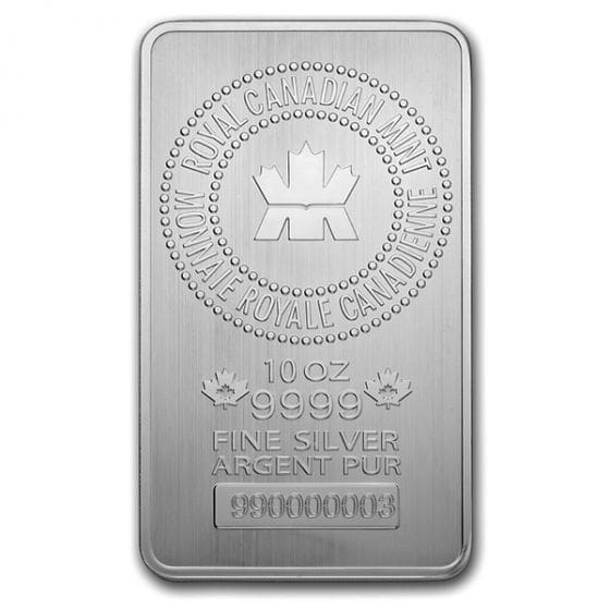 Canadian Silver Bars
