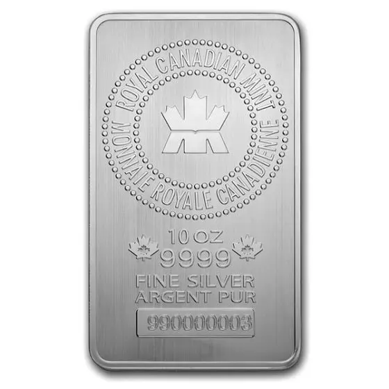 Canadian Silver Bars