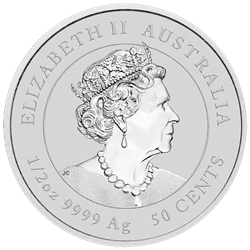 2021 1/2 oz Perth Mint Silver Ox - Image 2