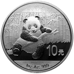 Chinese Silver Panda