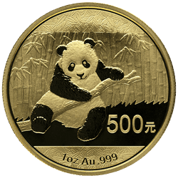 Chinese Gold Panda