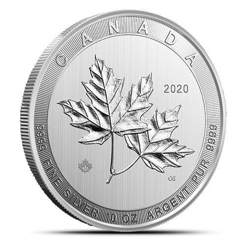 10 oz Canadian Silver Maple Leaf