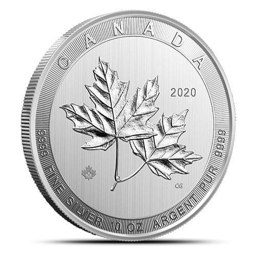10 oz Canadian Silver Maple Leaf