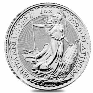 2022 - 1 oz Great Britain Platinum Britannia