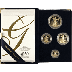 American Gold Eagle 4-Piece Proof Coin Set