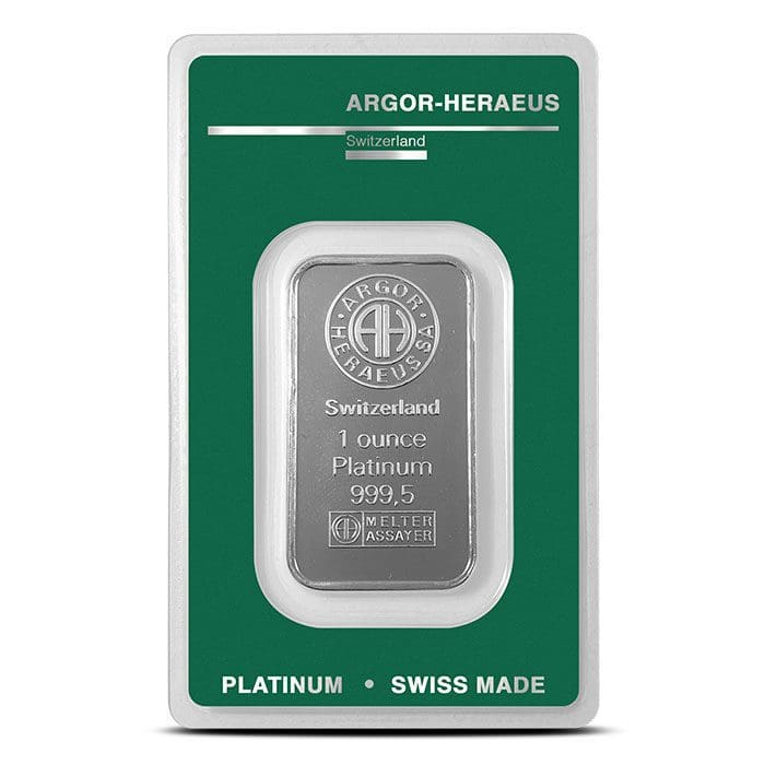 Argor-Heraeus Platinum Bars