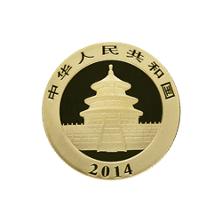 1/10 oz or 3 Gram Chinese Gold Panda (Varied Year)