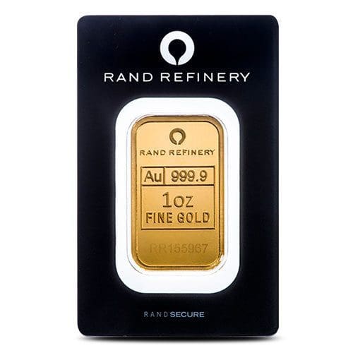 Rand Refinery Gold Bars
