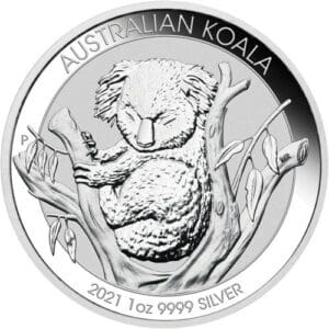 2021 - 1 oz Australian Silver Koala