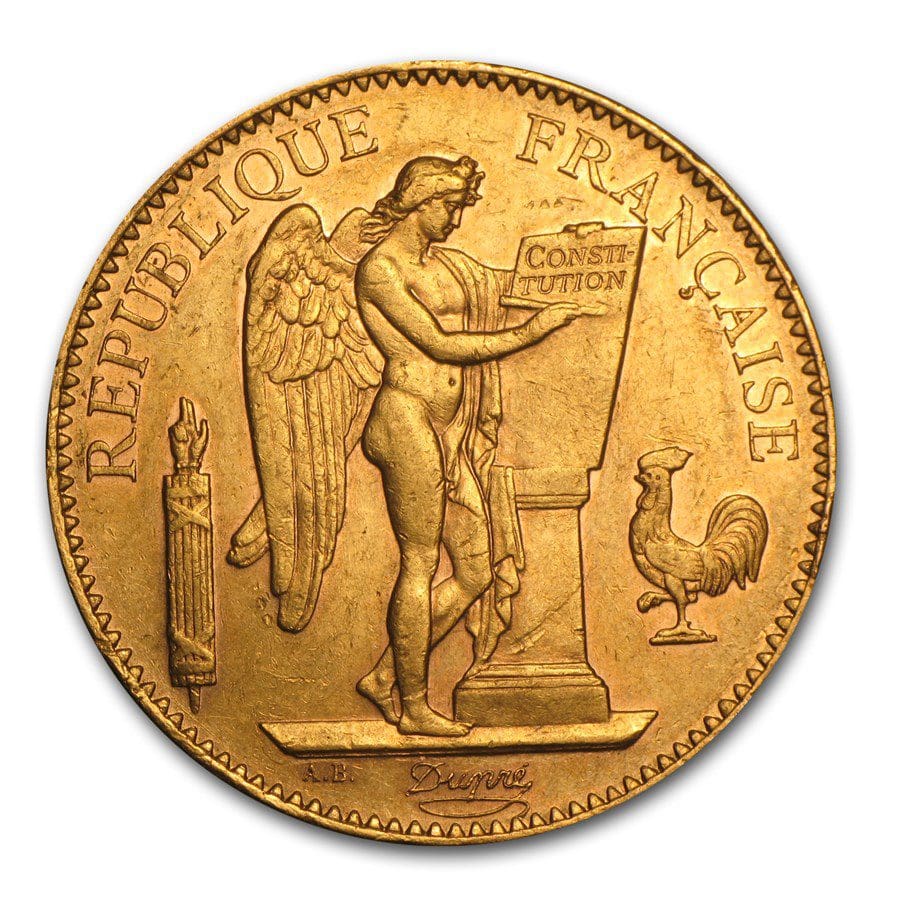 Buy 100 Franc France - Lucky Angel Gold Coin, 1878-1886 - Guidance