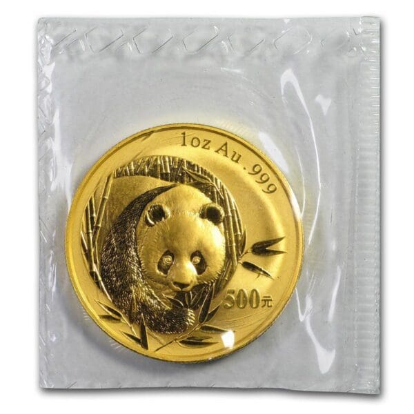 2003 1 oz Chinese Gold Panda (BU) - Image 3