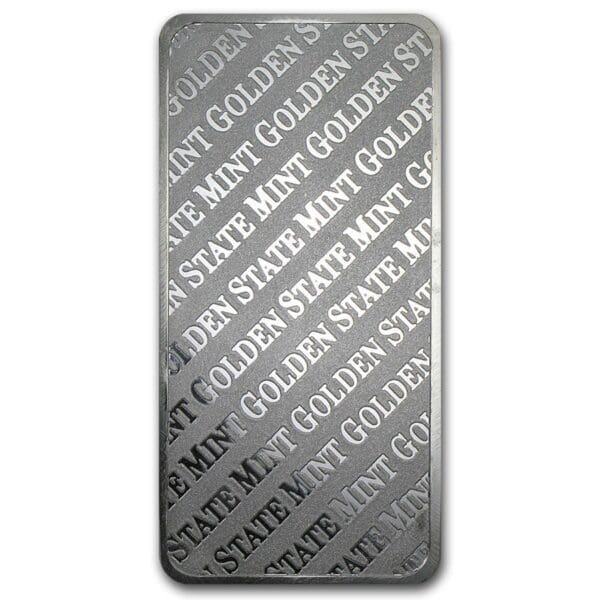 10 oz Golden State Mint Silver Bar - Image 2