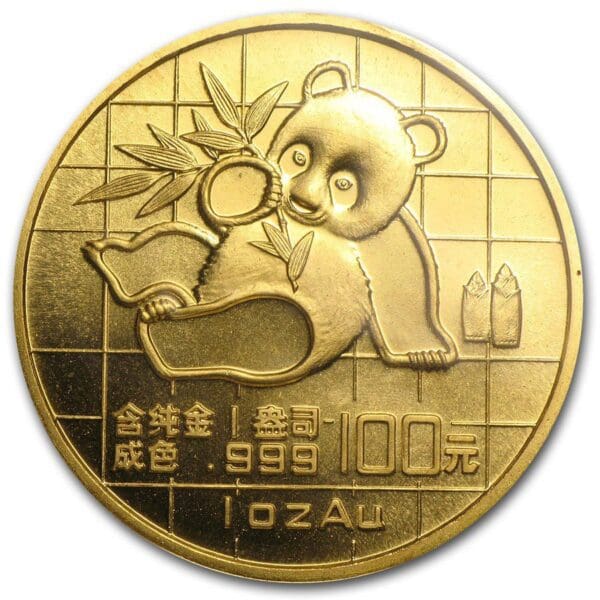 1989 - 1 oz Chinese Gold Panda